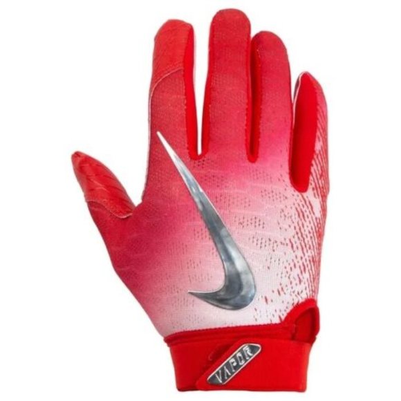 Nike Men's Vapor Elite 2.0 'Red' Baseball Batting Gloves size L - Picture 1 of 6